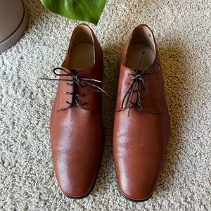 Bally of Switzerland barano/34  leather  luxury shoes us size 10 1/2